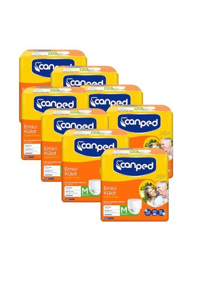 Canped Medium Size Absorbent Panties - 10x8 (80 Pieces)