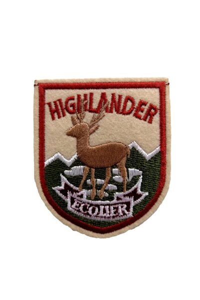 X-SHOP Hıghlander Outdoor Patches Arma Yama Peç Kot Yaması
