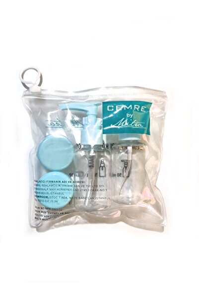 Genel Markalar 5'li Seyahat Tipi Şişe Ve Kutu Seti