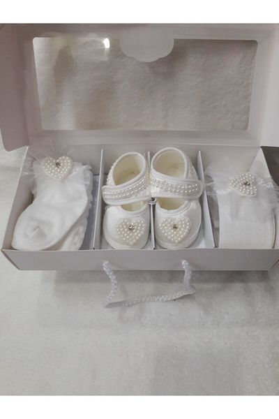 GEZER Hospital Discharge Set Shoes + Tights + Bandana