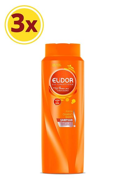 Elidor 500 ml X3 Shampoo Repairing and Structuring Care