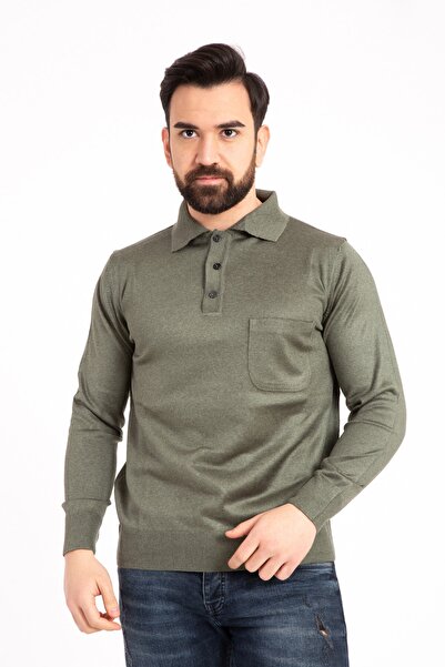 Mutlu City Tricotaj de lână subțire pentru bărbați, tricot, cu croiala regula...