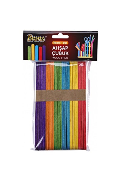 Brons Ahşap Çubuk Renkli Dar Br-902