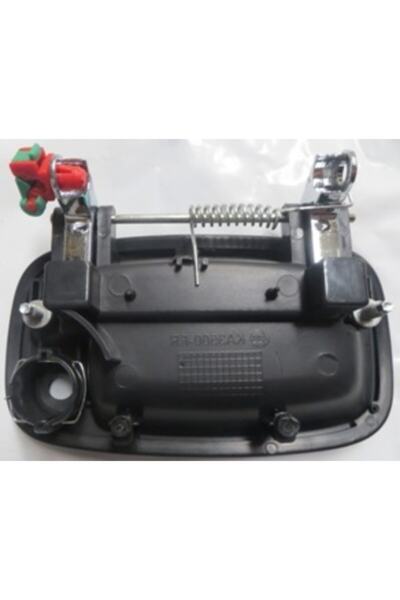 meydan KIA SPORTAGE-95/02 Black Left Nickel Plated Hushan Model - Front Door External Opening Handle