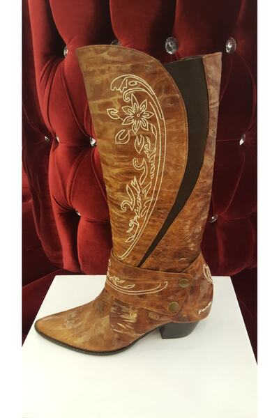 Ferde Kadın Kahverengi Çizme