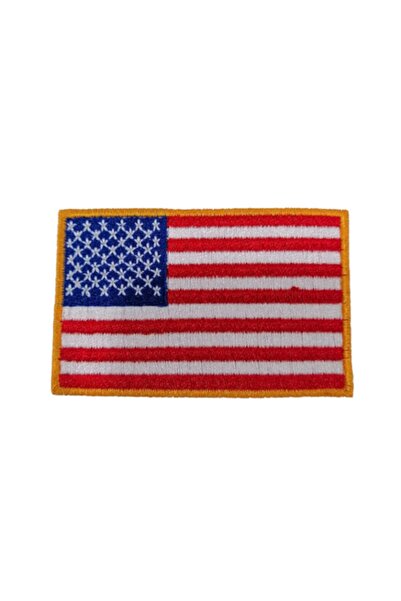 X-SHOP Amerıca Amerikan Bayraklı Patches Arma Peç Kot Yaması