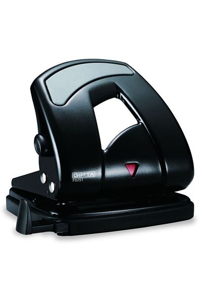 Gıpta Perforator Metalic 25 Sheet Capacity Black F0251