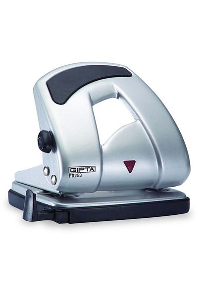 Gıpta Perforator Metalic 25 Sheet Capacity Silver F0253