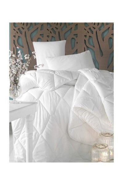 İpekçe Home Double White Microfiber Quilt