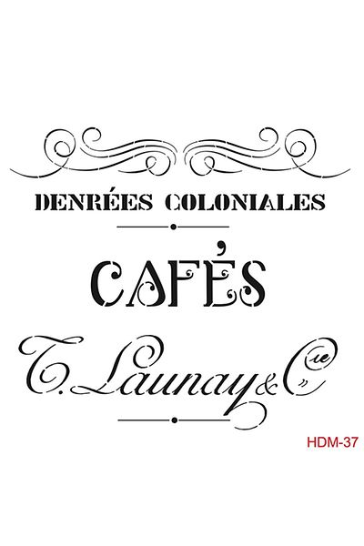 Cadence Hdm37 Home Decor Midi Stencil (25x25)