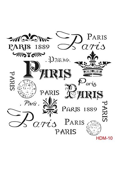 Cadence Hdm10 Home Decor Midi Stencil (25x25)