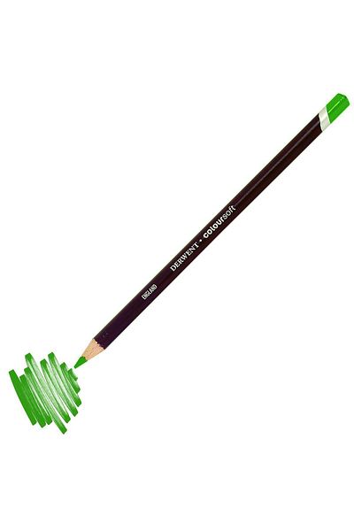 Derwent C440 Light Green Coloursoft Dry Crayons
