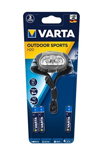 Varta 17631 Outdoor Sports H20 Kafa Feneri