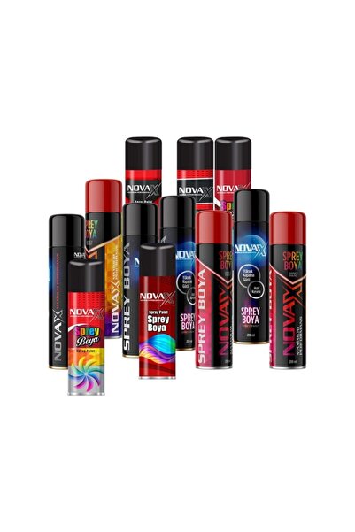 Novax Sprey Boya 200 Ml Mavi