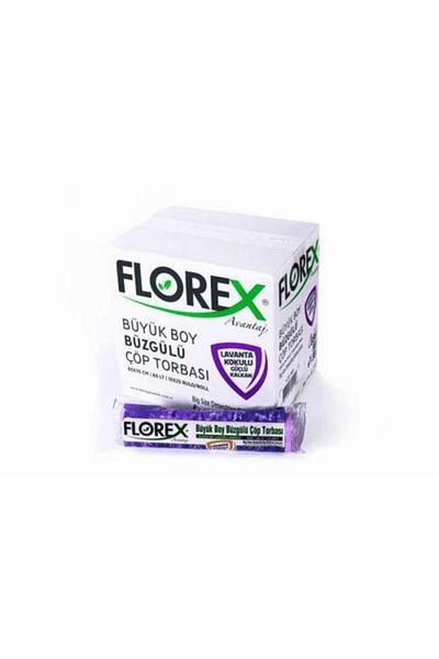 Florex Lavender Scented Drawstring Large Size Garbage Bag