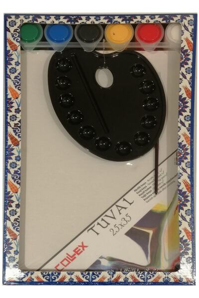 Genel Markalar Tuval Boyama Seti 3'lü