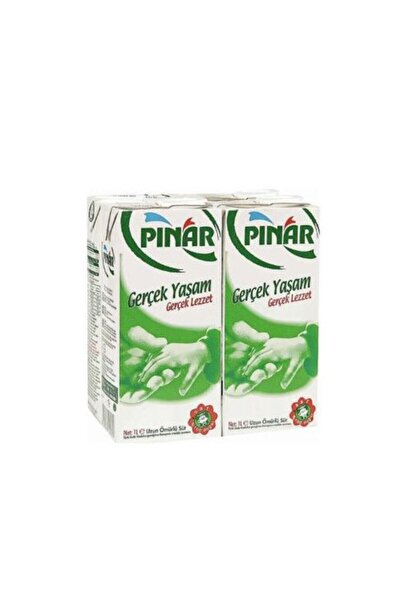 pınar süt Pınar Uht Tam Yağlı Süt 4*1 Lt Std