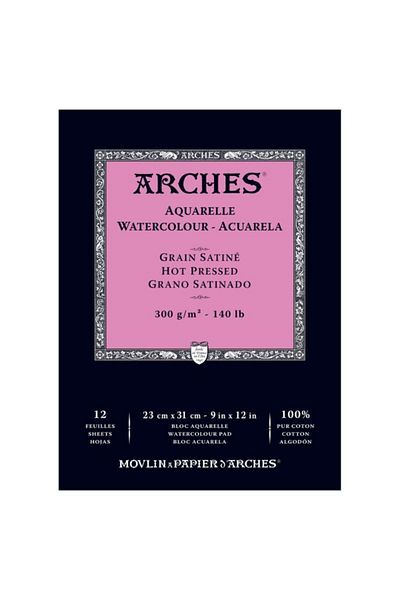 Arches كتلة ألوان مائية 300 جرام 23x31 سم 12yp