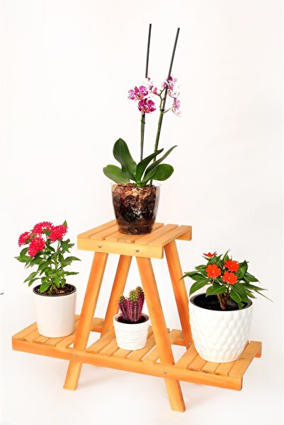 Tahta Bahçesi Ahşap Saksılık Bahçe Dekorasyon Tb0150