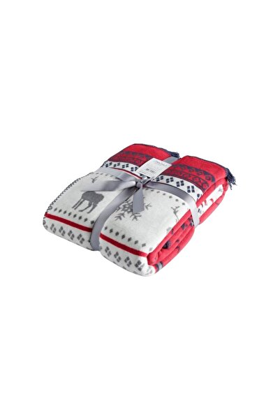 AKSU Carmelo 150x200 Tek Kişilik Çift Taraflı Pamuklu Battaniye