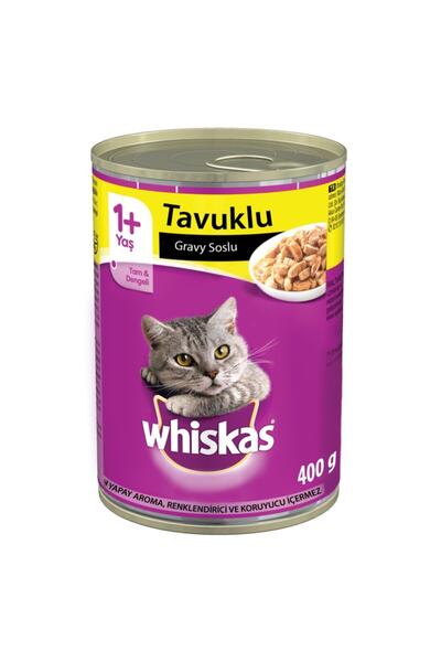 Whiskas Whıskas Konserve Mama 400gr Erıskın Tavuklu