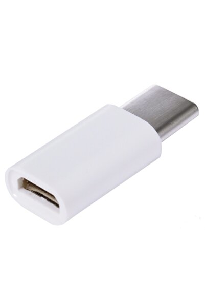 Ally Mobile Micro Usb-type C Converter Çevirici Başlık - Beyaz