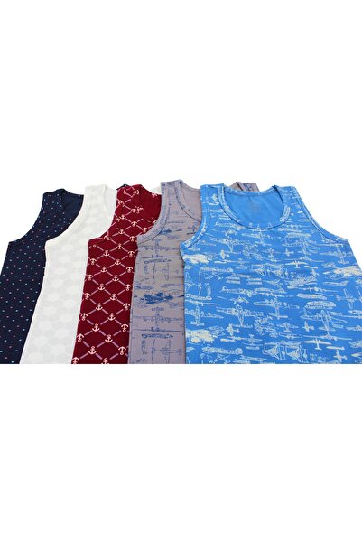 biyokids Ανδρικό Αθλητικό Πακέτο 5 Αθλητών με Μικτό Χρώμα