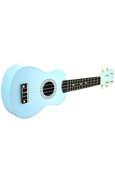 gonzales Xu-21-1 Bl Mavi Renk Soprano Boy Ukulele-pena Hediyeli