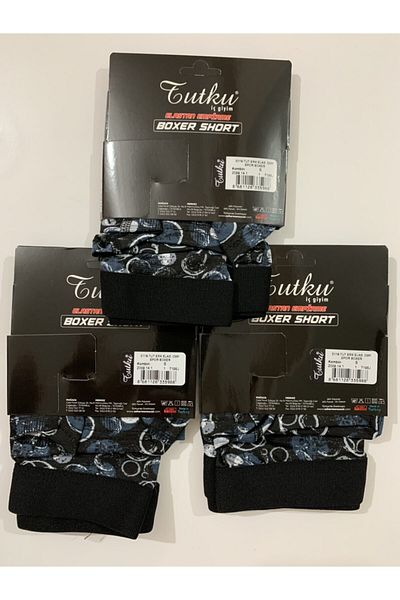 Tutku Boxer 92% Cotton Special Design Ευέλικτα Ανδρικά Μπόξερ