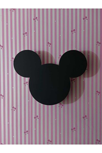 wood 14 dizayn Mickey Figür Gece Lambası