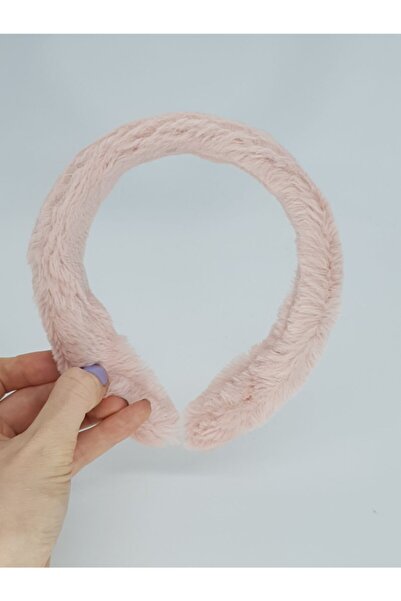 Melkady Aksesuar Melkady 178b - Coroană de pluș din blană artificială, bentiță