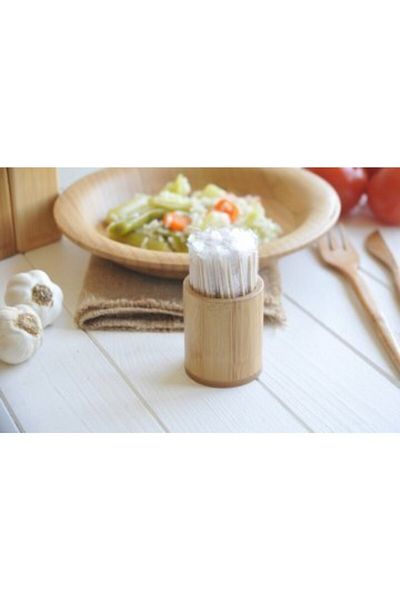 Bambum Bamboo Shiga - Toothpick Dining Table Complementary Member, 5x6cm Quality Gift 1 Piece