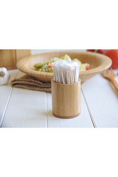 Bambum Bamboo Shiga - Toothpick Dining Table Complementary Member, 5x6cm Quality Gift 1 Piece