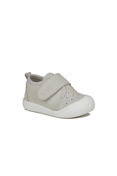 Vicco Unisex Παιδικές Μπεζ ριγέ παντόφλες
