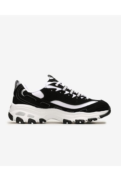 SKECHERS D'LITES-BIGEST FAN Damen-Sneaker in Schwarz – 11930 BKW