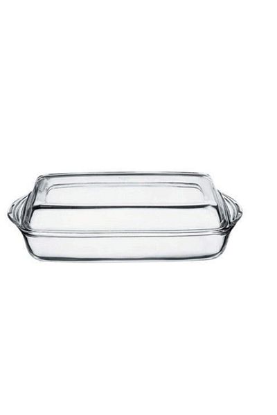 Paşabahçe 59009 1950 Model Rectangular Pyrex Oven Tray - With Lid