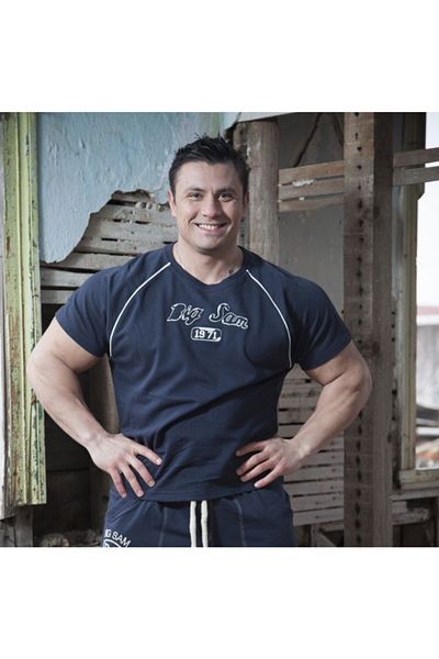Big Sam Raglan Sleeve Casual T-Shirt 3116