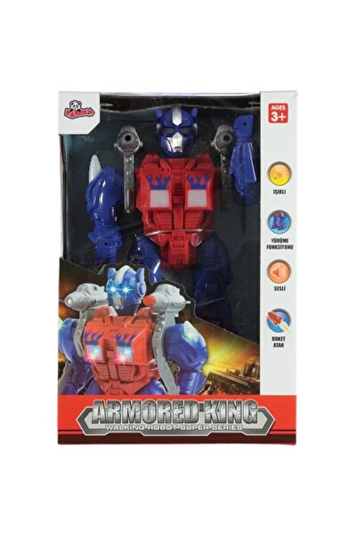 Sunman Armored King Robot Işıklı Ve Sesli