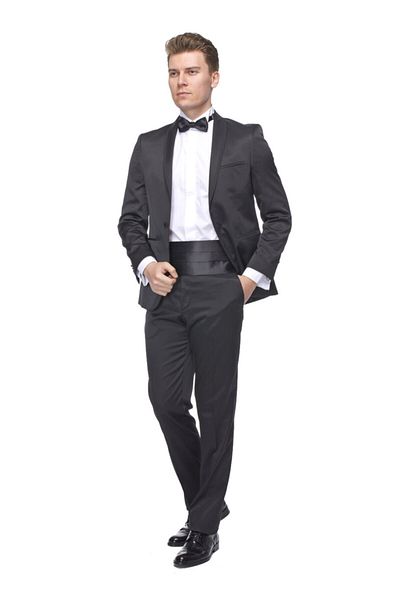 Altınyıldız Black Slim Fit Smoking Pants
