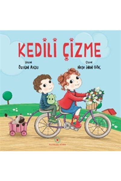 Kırmızı Elma Kedili Çizme - Özkan Aksu