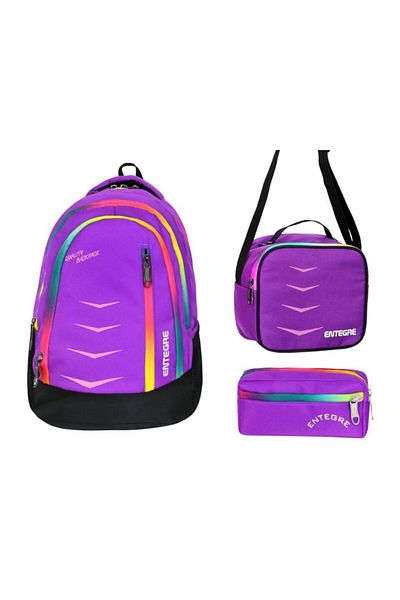 Çanta Sepetim Integrated 9954-m 3-Piece Primary School Bag Set