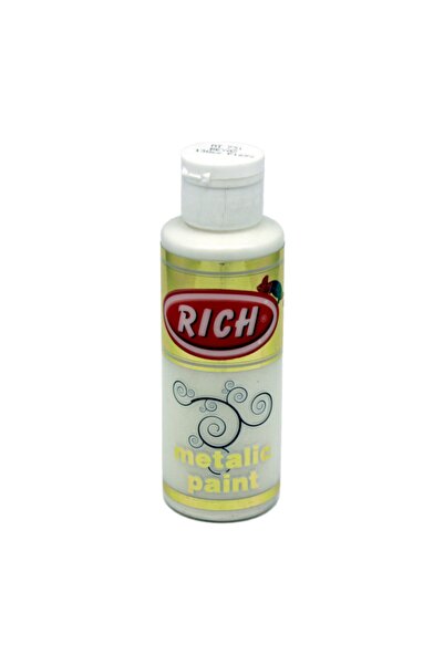Rich Metalik Akrilik Boya 130 Cc 731 Beyaz