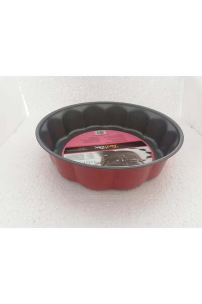 Tantitoni Renkli Fiorella Kek Kalıbı 26cm Kırmızı