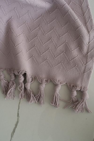 Upline Bianca Lilac Pike / Sofa Shawl (120x190)