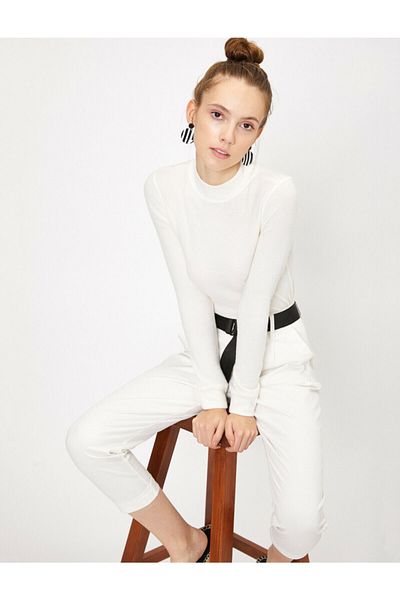 Koton Pullover mit hohem Kragen