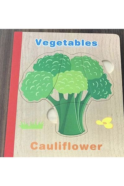 Okçu 6 Page Mex Wooden Book Puzzle Notebook - 1 Book 6 Puzzle