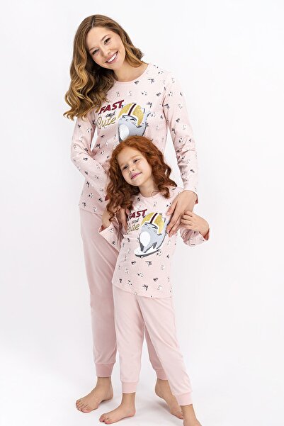 ROLY POLY Rolypoly Fast And Cute Somon Kız Çocuk Pijama Takımı