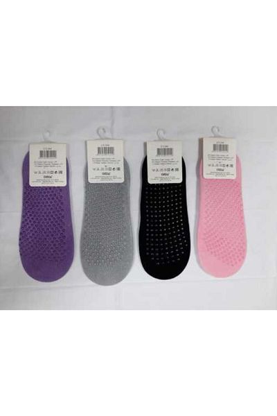Fancy 4 Colorful Yoga Plates Socks