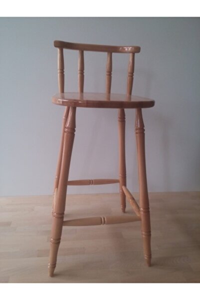 mms mobilya Ahşap Ada Mutfak Ve Bar Sandalyesi
