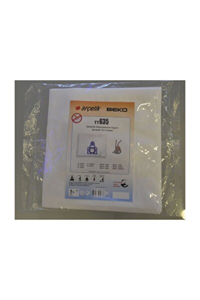 Beko 10 قطع من أكياس المكنسة الكهربائية - Arçelik- Tt635- S6350-s6355-s6360
